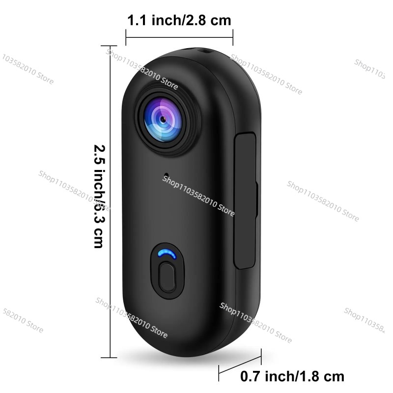 Magnetic 4K Mini Action Camera - Helmet Camera 4K Wifi review and price