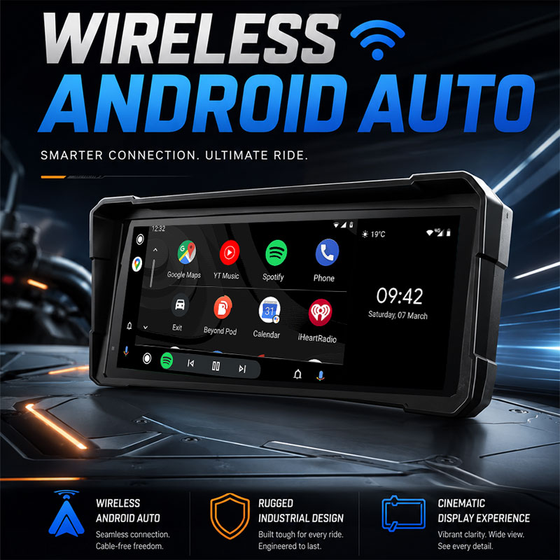 10.26 inch Motorcycle Carplay  - Motorcycle Gps Navigator Waterproof review and price